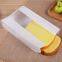 White Color Food-grade Paper Bakery Bags, Cake Storage Toast Bread Bag, Paper Lunch Bags Kraft Paper Bread Clear Avoid Oil Packing With Front Window