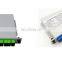 PLC Splitter LGX BOX SC/UPC Connector Single Mode SM G657A1 fiber optic splitter insert fiber optic splitter
