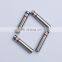 Cap custom flat round metal shoelace Rope Alloy cord end/tips