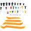 Sanhao Universal Auto Rivet Car Clips Retainer Fasteners & Clips +4 Removal Tool Mixed Plastic High-quality Wide Rage 500pcs