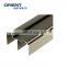 Turkey market customized aluminum extrusion profiles to make windows doors