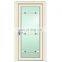 Cheap price interior installed bathroom with aluminium double glazed revolving door