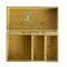 Desk office bamboo storage box 4-piece set