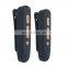 Black/Silver 2PCS HamGeek HG-M1 Mini Walkie Talkie with 5W 1KM UHF 16CH For KTV Shopping Malls