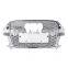 High quality front grill for Audi Q3 center honeycomb silver bumper grille for SQ3 RSQ3 style 2013 2014 2015