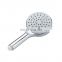 High quality Water Saving 1 Spray Setting Bathroom chrome abs plastic handheld shower head POM structure for health
