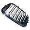 Gloss Black Double Slat Kidney Front Grille Grill Kidney for BMW X5 X5M X6 X6M E70 E71 2007-2013 Car Styling Racing Grills