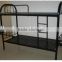 metal two layers school dormitory bunk bed student bedroom furniture with two Tier