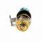 Made in China colorful cristal entry cylindrical door knob lock with 3 brass computerized keys