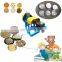small corn screw puff extruder/puffed wheat flour food making machine/rice popper soybean powder extruding machine