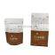 Wholesale bright/Matte  printing square bottom 250g 500g 1kg coffee pouches zipper aluminum foil flat bottom bags with valve