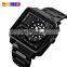relogio stainless steel back water resistant pointer and digital watch wrist 1392 skmei watches