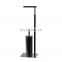 Household Cleaning Tools Accessories Stainless Steel Toilet Brush Modern Design Ttoilet Brush And Paper Holder