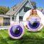 Trending Party Garden Purple Eyeball Orange LED Pumpkin Halloween Decorations Lights