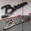 New Front Grille Emblem Letter Decoration Cover for  Broco Car Aluminium Alloy Letters Badge Hot Sale Accessories