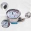 Manufacturer customized pressure gauge 12bar shockproof pressure gauge customized vacuum stainless steel oil filling gauge