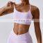 Nylon Strappy Workout Bra Tops Woman Fitness Gym Yoga Sport Bra Sexy Women Sportswear Women Workout Bra