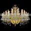 Hotel Large Pendant Lighting Cristal Lustre Maria Theresa Wedding Crystal Chandelier Luxury