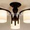 2016 new wrought iron candle chandelier lightingZH-6049