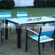 2015 All Weather Garden Outdoor WPC Furniture Quality Assured Plastic Table Set