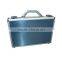 Customized Blue Brushed Aluminum Briefcase