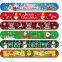 Custom Make Santa Snaps Ring Merry Christmas Style Design Silicone Slap Band