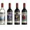 Cutom design printing label sticker for wine bottle with logo
