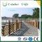 Environmental friendly no rotting WPC panel fence