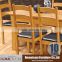 Quality guarantee! 6 seaters wooden extension dinner set