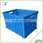 Quality assured vented plastic shop basket