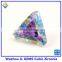 Synthetic AB Color Triangle Shape CZ Gemstone With High Quality