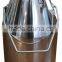 Milk transport barrel leglen