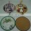 Round decorative with rope ceramic trivets