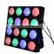 16pca 10watt 3in1rgb rainbow effect flightcase for led matrix 1610