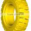 Colorful rubber, environmently-friendly forklift poly tires/solid tires