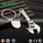 gift unique blank zinc alloy tool wrench keychain