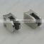 Curved Back Small D Stainless Steel Glass Clamp