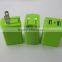 High Quality US Plug 5V 2.1/1A Dual USB AC USB Charger Wall Power Adapter for ipad iPhone Samsung HTC Cell Phones