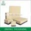 top grade off-white velvet whole jewelry set box packaging
