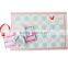 High quality portable pull out bag for disposable baby bib and placemat table topper