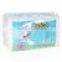 Disposable pet diaper with import fluff pulp and SAP
