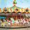 amusement park carousel horse with 68seats