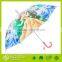 Auto Open Cartoon Design Kids Umbrella Fancy Princess Cartoon