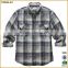 custom made comfortable cotton check long sleeve wholesale button down shirts