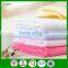 6 Pack 10"x10" soft custom baby bamboo washcloth wipes