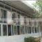 High Efficiency Warehouse Ventilation Evaporative Air Cooler Without Water/Exhaust Fan