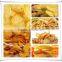 Auto potato chips production line/fried chips snack machine