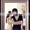 European style white color love wedding polystyrene moulding plastic photo picture frame