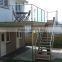 stainless steel side mount railing post deck glass banister