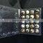 disposable clear plastic quail eggs tray 30 holes slots